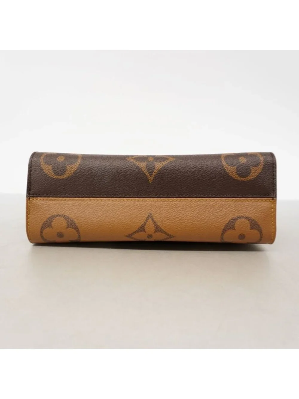 Louis Vuitton Handbag Monogram Giant Reverse On The Go East West Brown 2-Way
